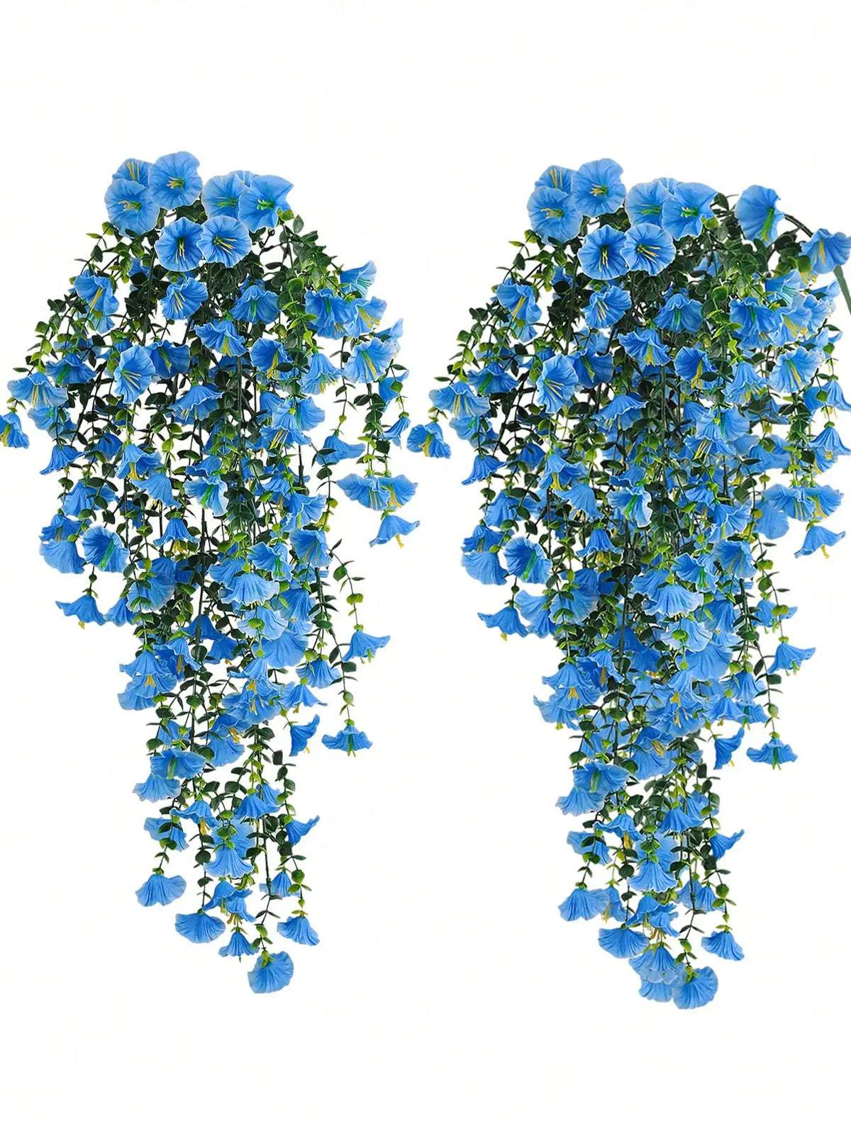 Artificial hanging flower vines for porch and wall decor, photo 9