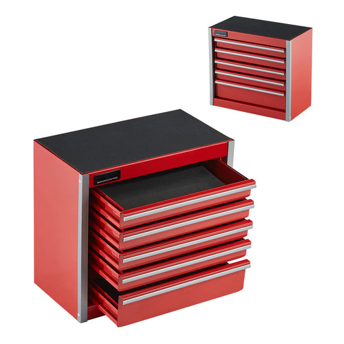 5-drawer metal tool chest for garage and workshop, photo 1