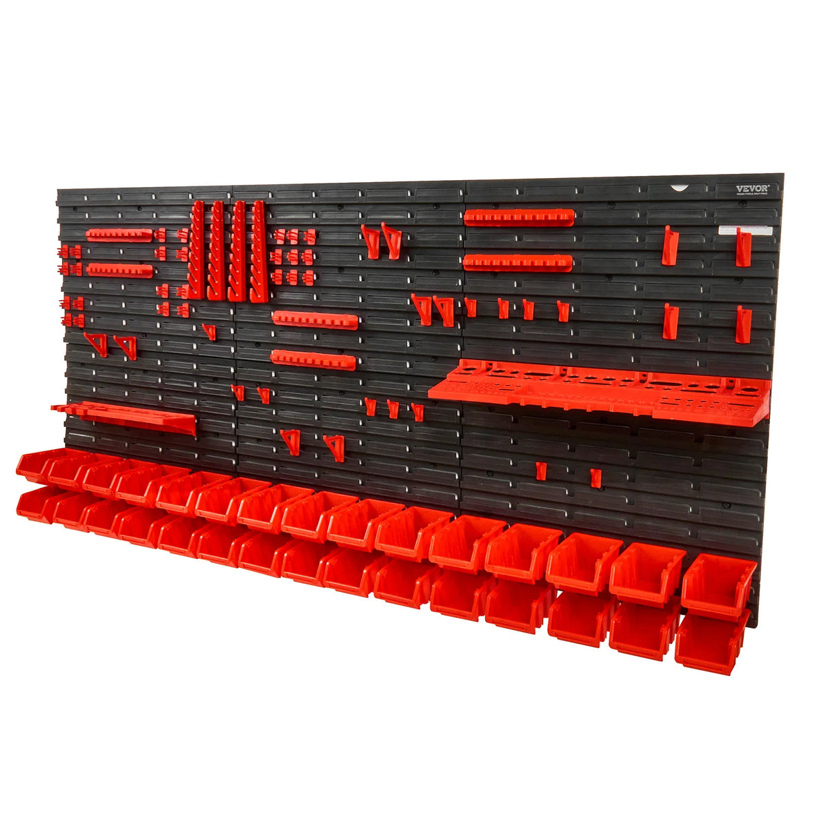 30-bin wall-mounted parts organizer for garage, photo 1