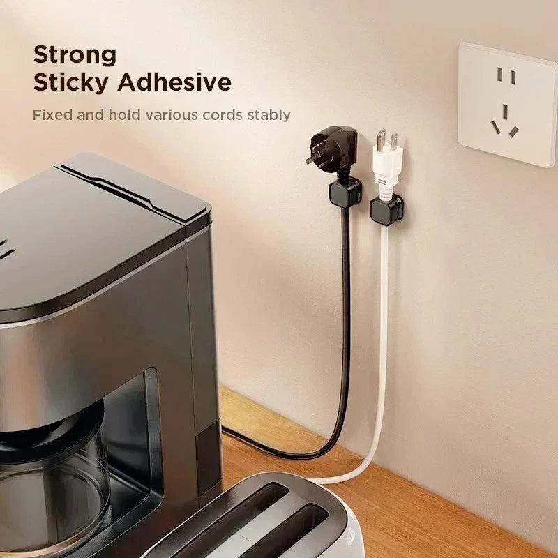 Magnetic adhesive cable clips for desk cable management, photo 5