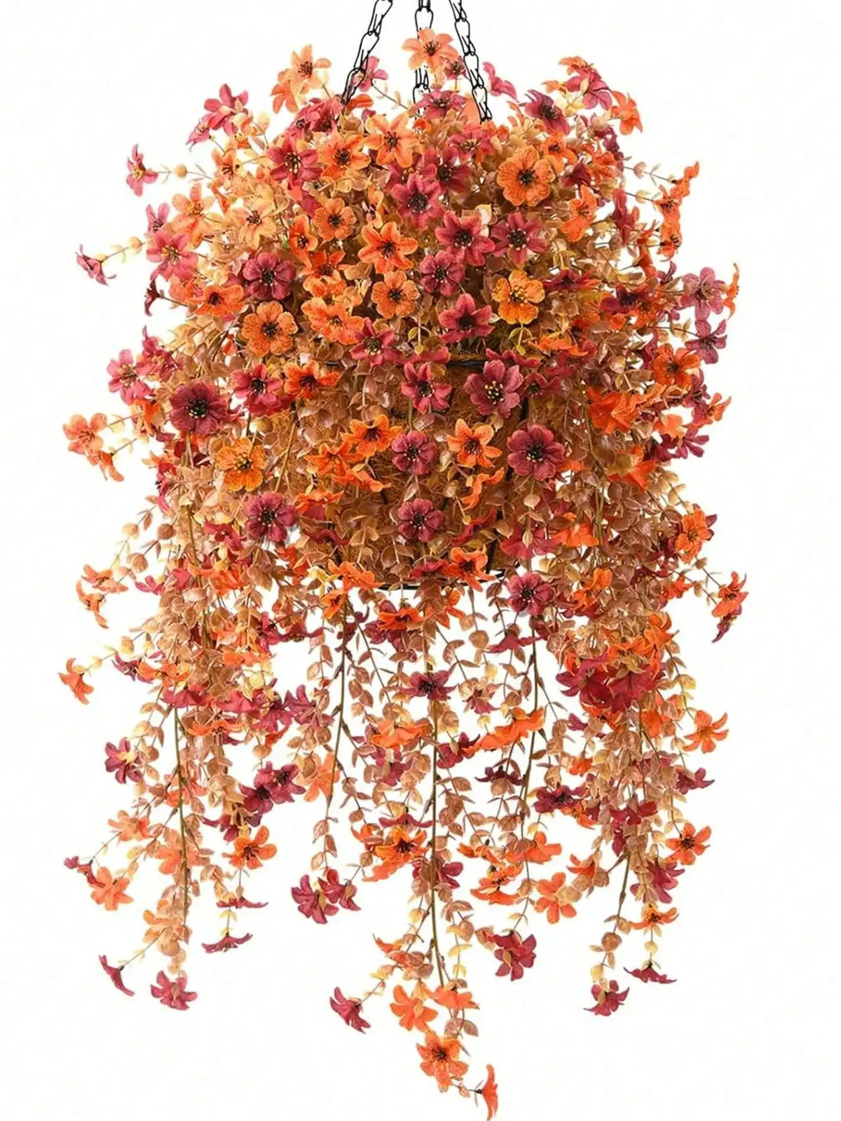 Artificial hanging flower vines for porch and wall decor, photo 12
