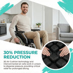 49-cell air seat cushion for office chair, photo 3