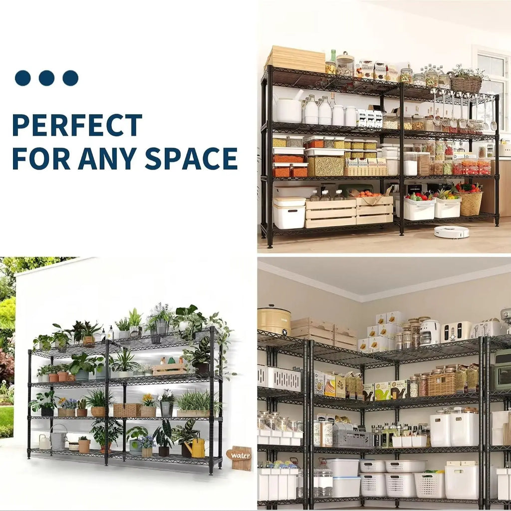 Heavy-duty L-shaped corner metal shelving for garage, photo 6